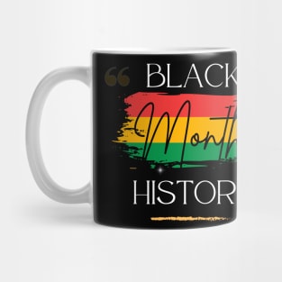 Black history month cute graphic design artwork Mug